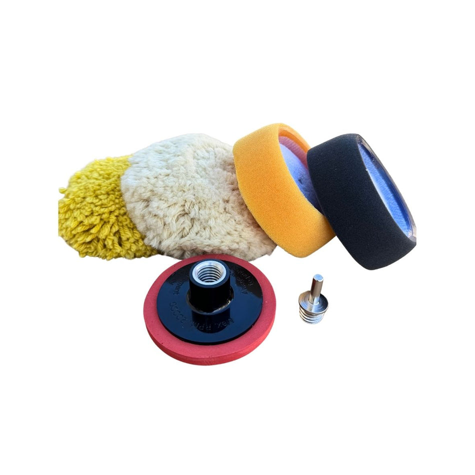 Kit de pulido 3" - 6 piezas