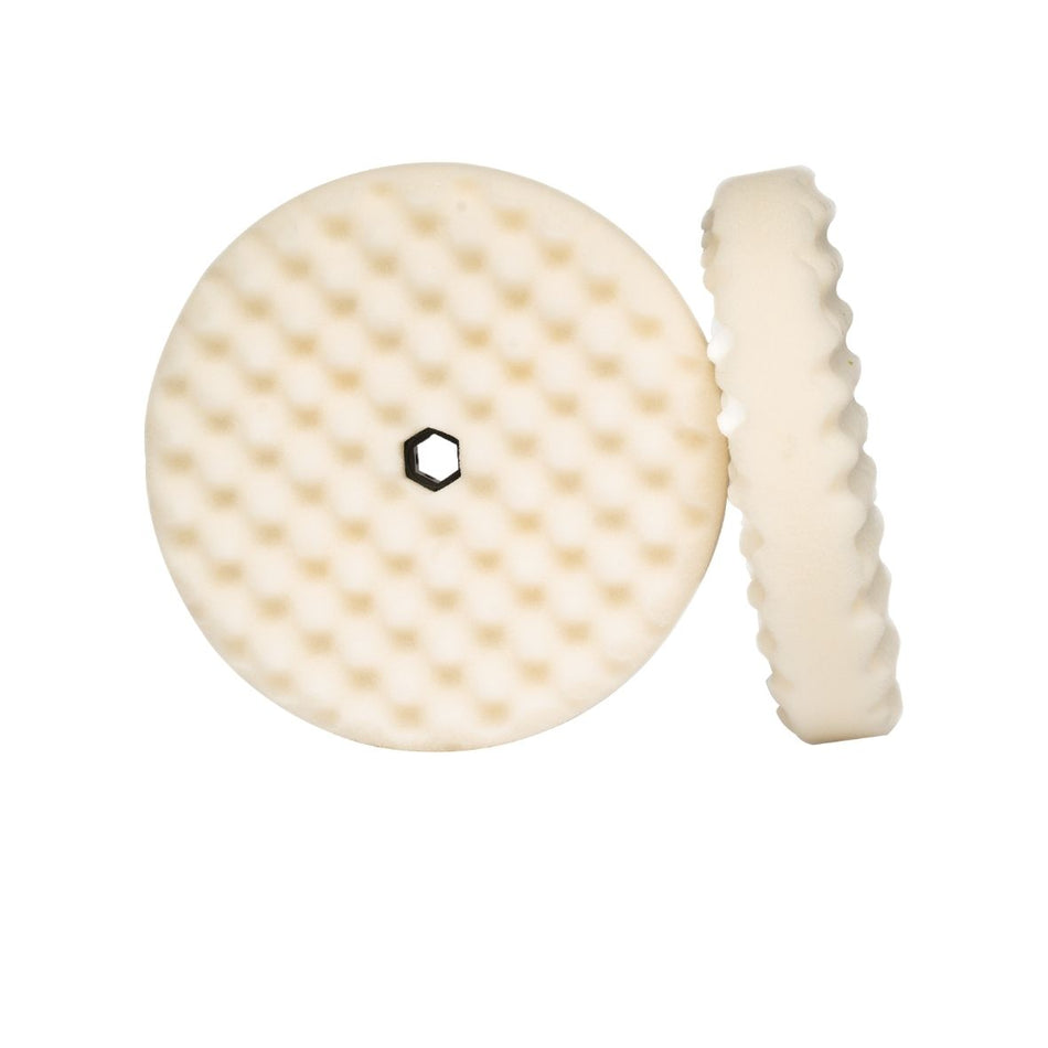 Pad de pulido acople rapido Blanco Paso 2