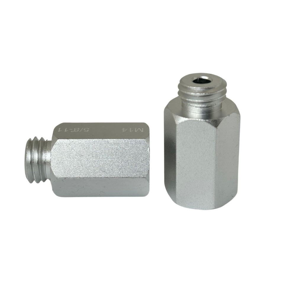 Adaptador de Aluminio para bonete M14 - 5/8