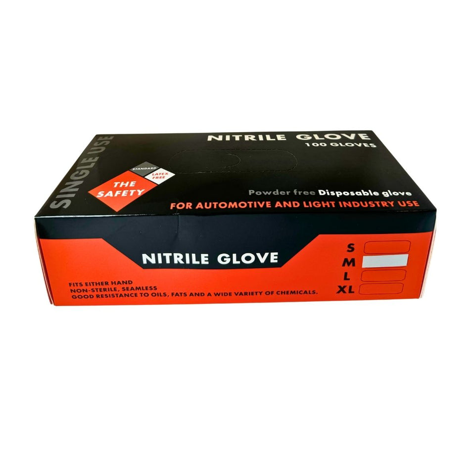 Caja guantes nitrilo Classic Negro 100 Und Talla M