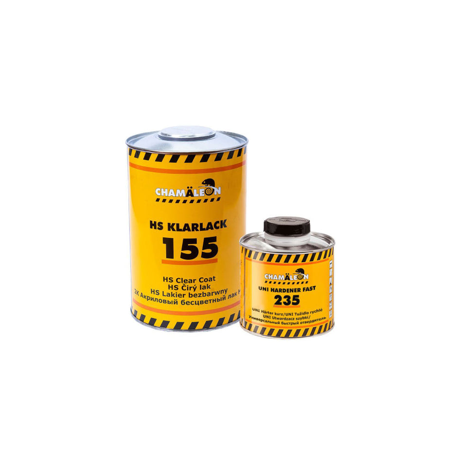 Kit 155 Barniz HS 2:1 + Catalizador Rapido - 1,5 LT.