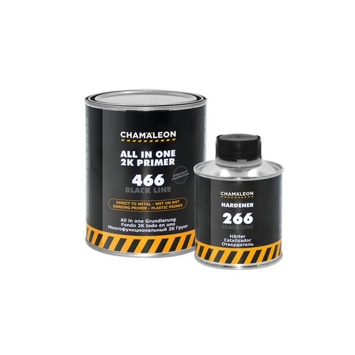 KIT 466 Primer Todo en uno Gris 2K HS 1,25L